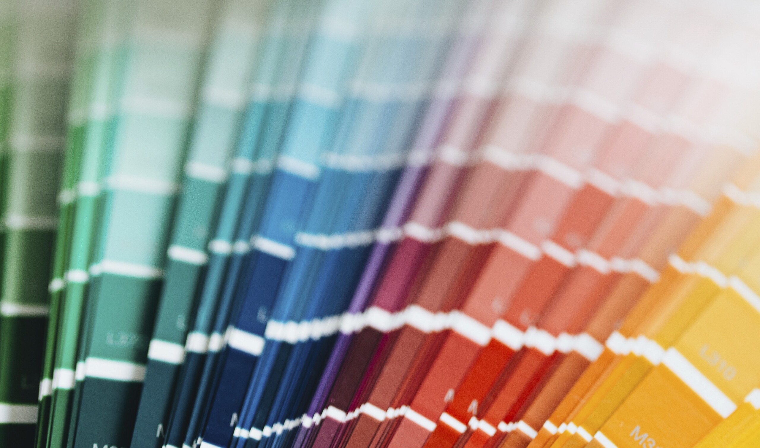 Closeup of a color swatch on a table We are happy to lay out your design and send you a pricing quote!