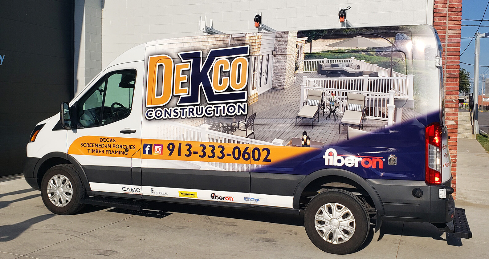 Decko4 Get Experienced Service with Commercial Vehicle Wraps from Streamline Print and Design.